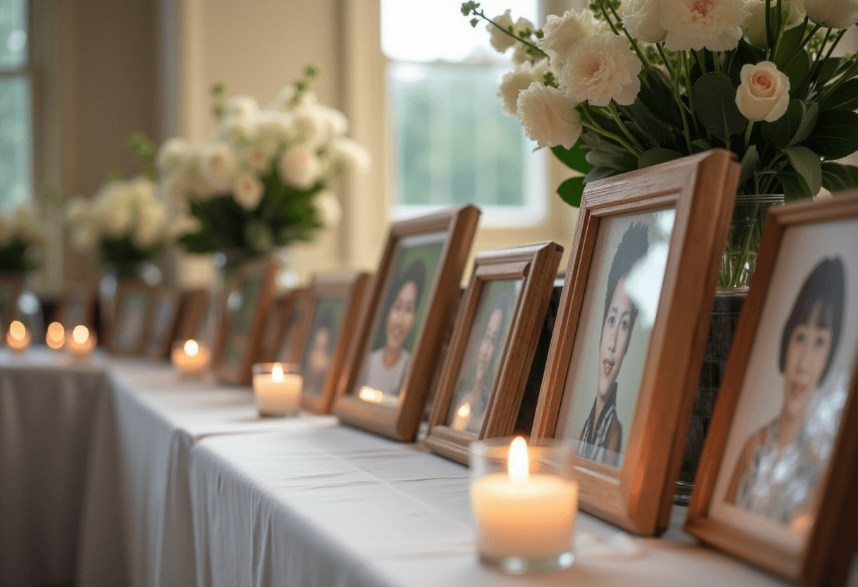 Cover Image for A memorial photo display that everyone can add to