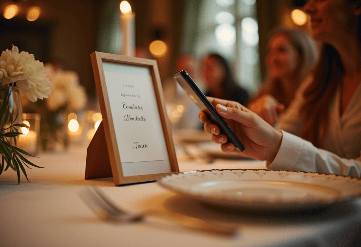 Cover Image for Where to put your wedding QR code so guests actually scan it
