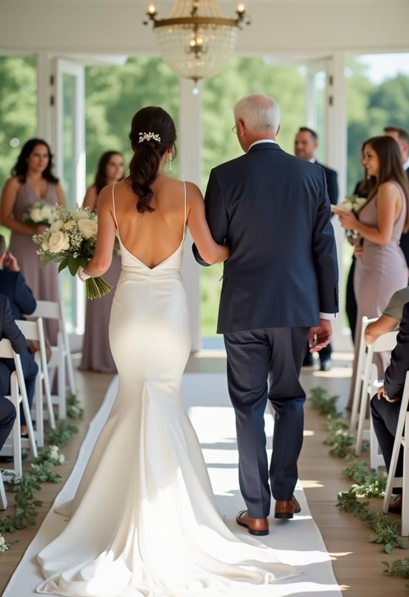 Walking the aisle with Dad